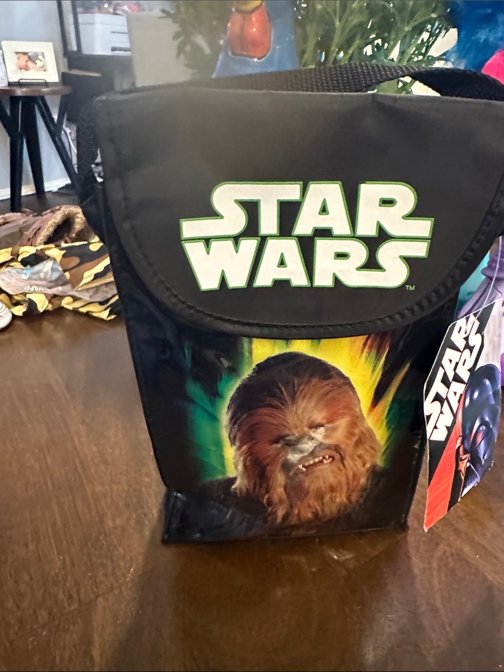 Star Wars Chewbacca Lunch Tote - Black with Green and Yellow Accents